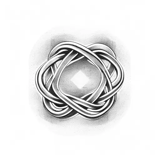 Infinity Symbol Intertwined With A Stethoscope