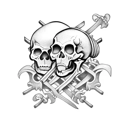 Skeleton Pirate Ship