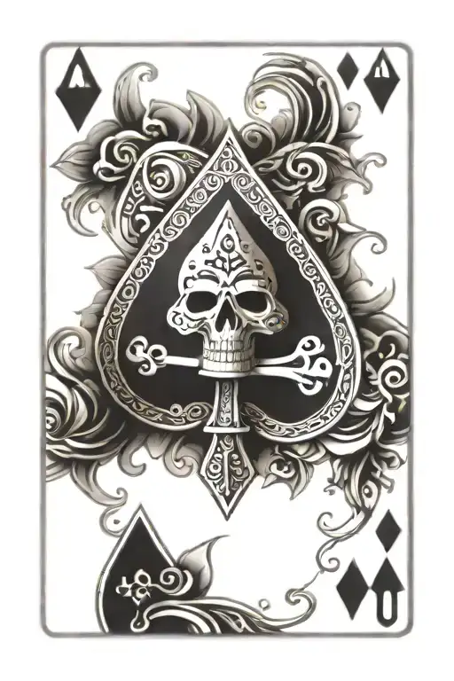 Ace Of Spades Card