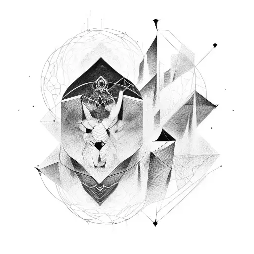 Avant Garde Geometry Dark Nature