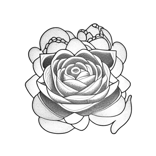 Anchor With Water Lily