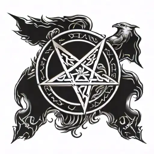 Combine Cancer Star Sign With Norse Runes In A Celtic Design