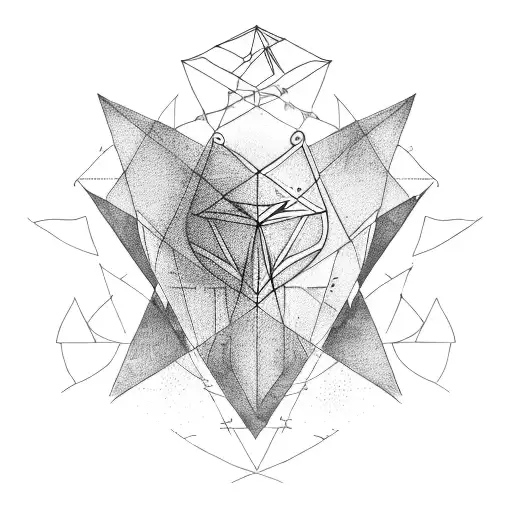 A Group Of Children In A Triangle