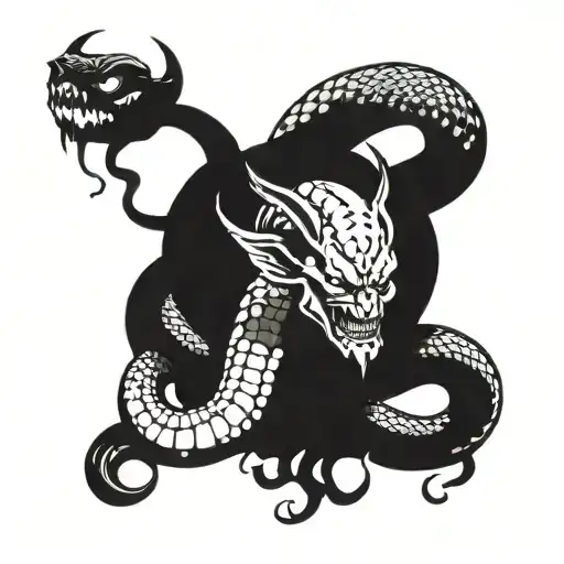 Demon And Snake