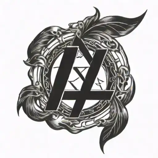 Mass Attraction Rune Symbolizing Strength