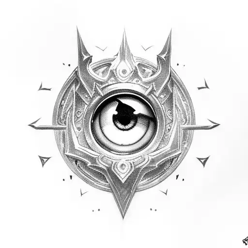 World Of Warcraft Horde Symbol And Eye Of Kir Tor
