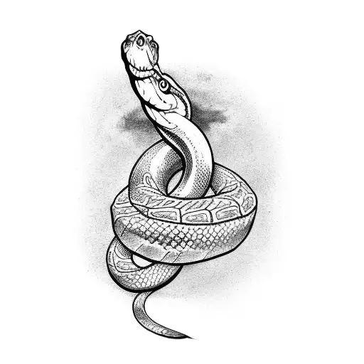 Snake Wrapping Around My Arm
