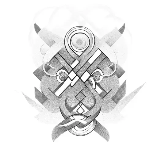 Dates 1-4-1971 And 3-3-2008 Together With The Infinity Symbol