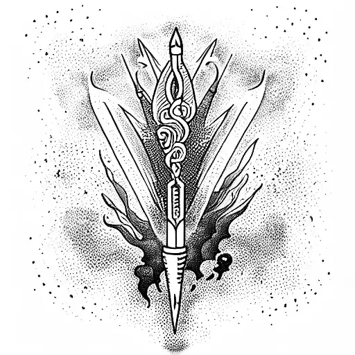 Trident Exploding Out Of The Water