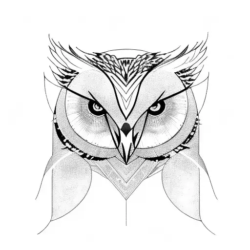 Owl With Fox Face Combined