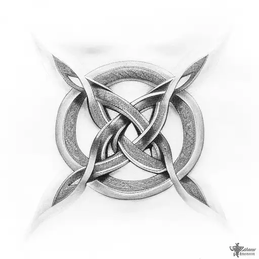 Knotwork Infinity Symbol