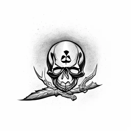 Skull Jack O Lantern