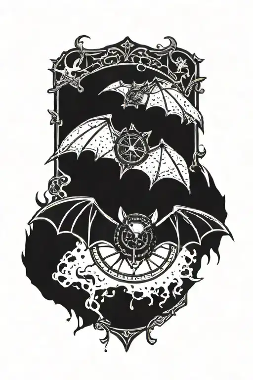 Bat With Compass