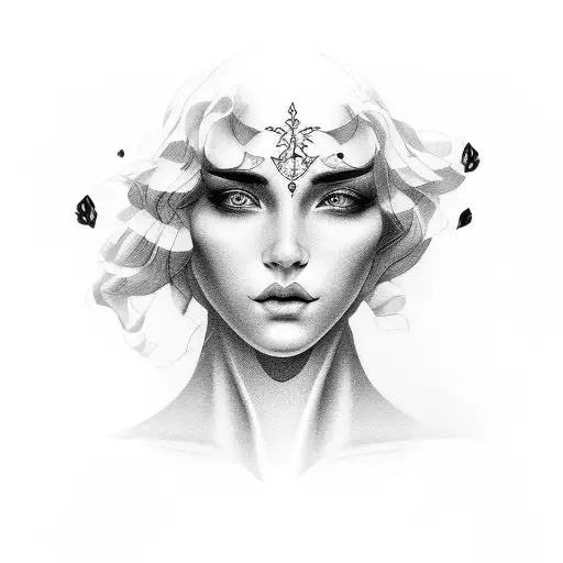 Beautiful Woman Face