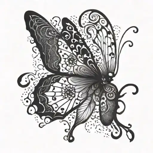 Semicolon As A Butterfly
