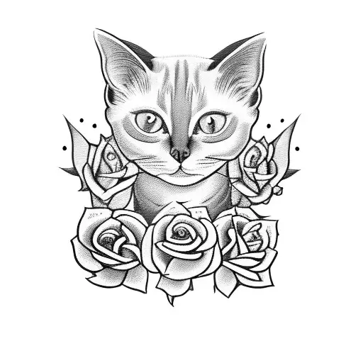 Siamese Cat Roses Books
