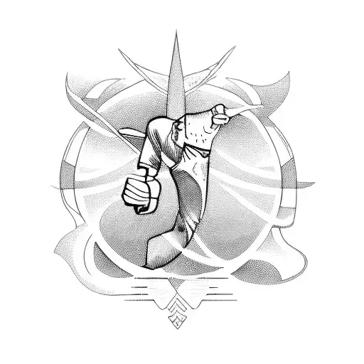 Aquarius Doing Karate