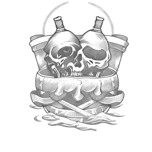 Pirate Drink Barrel Rhum With Long Beard