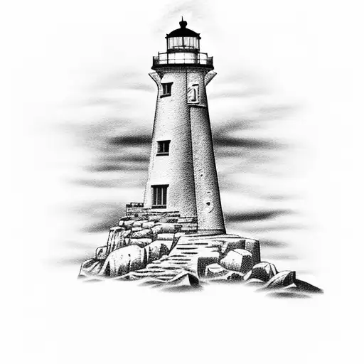 A Lighthouse Overlooking The Yorke Peninsula Coastline