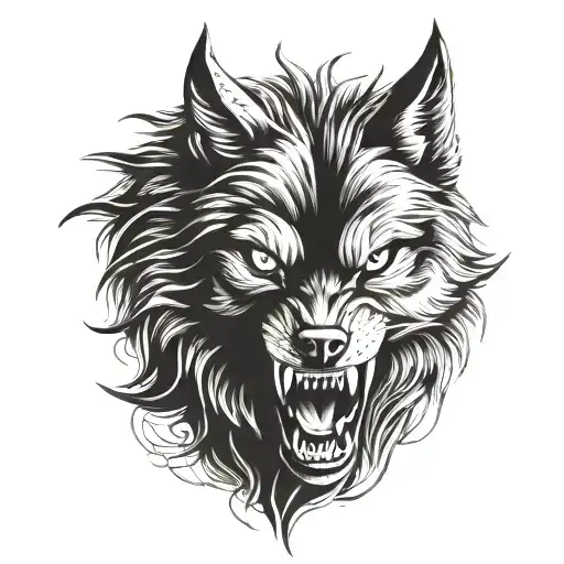 Snarling Wolf
