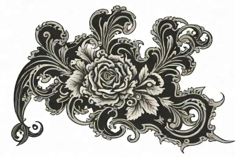 Victoria Concordia Crescit Witten On A Scroll Wrapped