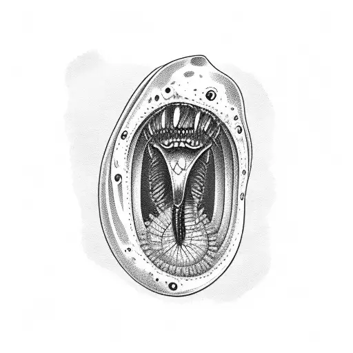 Tim Burton Style Alien Throat