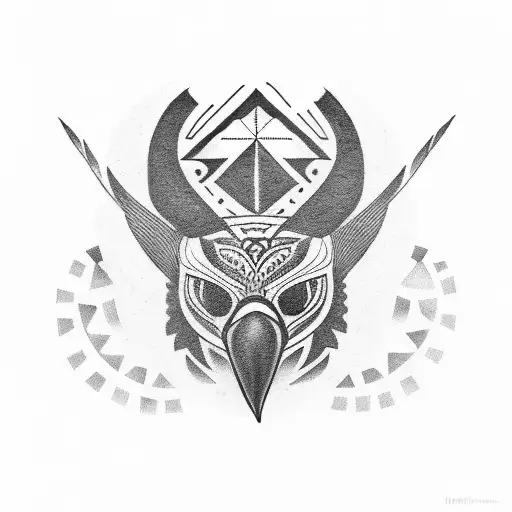 Haida-inspired Tribal Crow