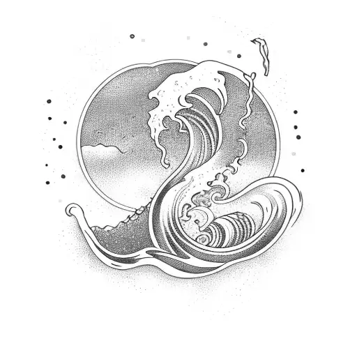 Ocean Wave With Hook