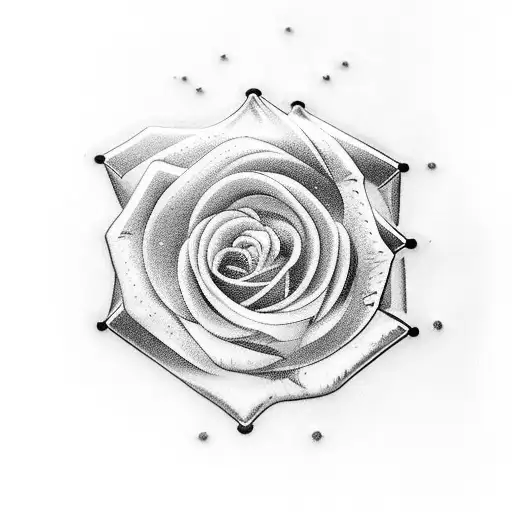 Tom Brady's Super Bowl Rings Through A Rose