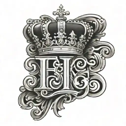 Letters Eg With A Crown Above The Letters And The Most Simple And Nothing Else On The Design