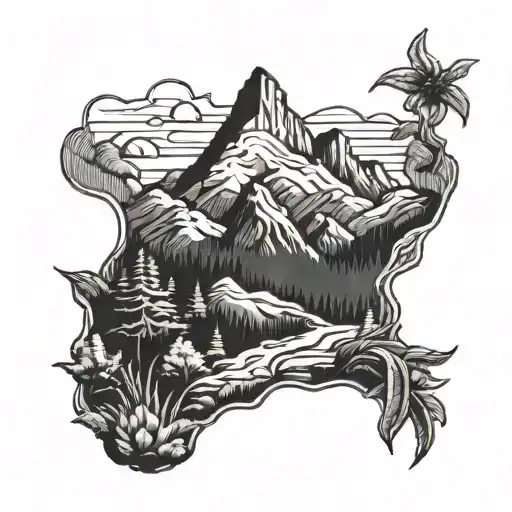 Trail Running Mountain