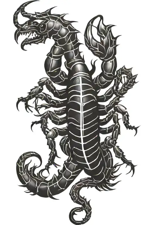 Simple And Clean Animal Scorpio