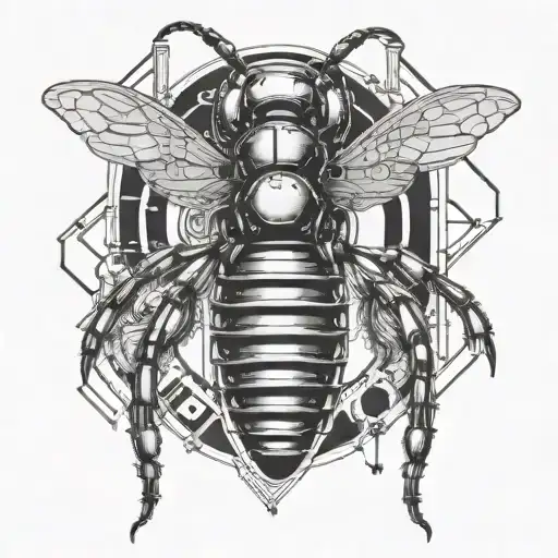 A Futuristic Biomechanical Bee