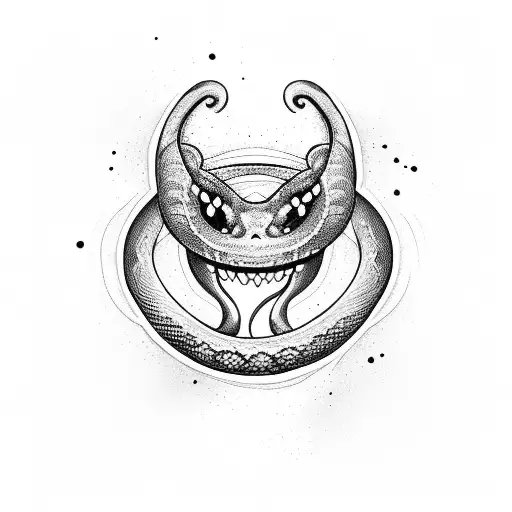 The Bleeding Woman And The Snake