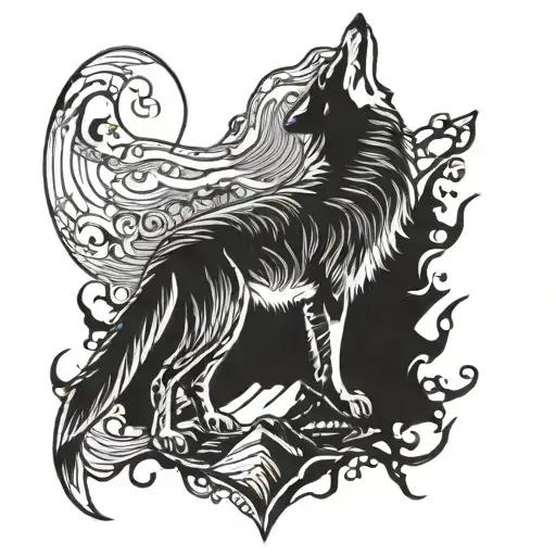 Egal With Wolf Howling Wolf Howling Wolf Howling