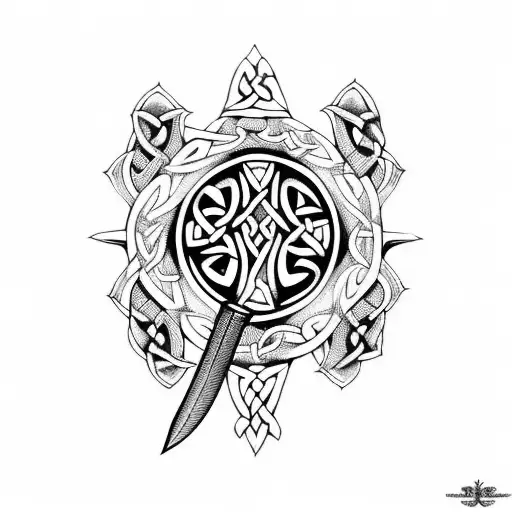 Celtic Knife