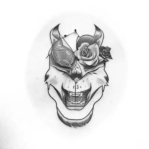 Brother's Portrait With A Piercing Needle