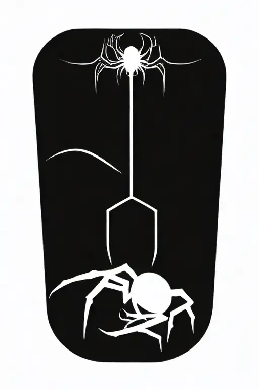 Spider With The Cross Turned Upside Down