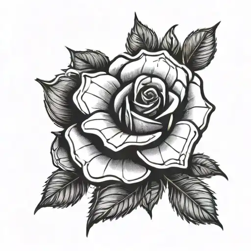 A Rose Made Out Of Gaming Console Buttons