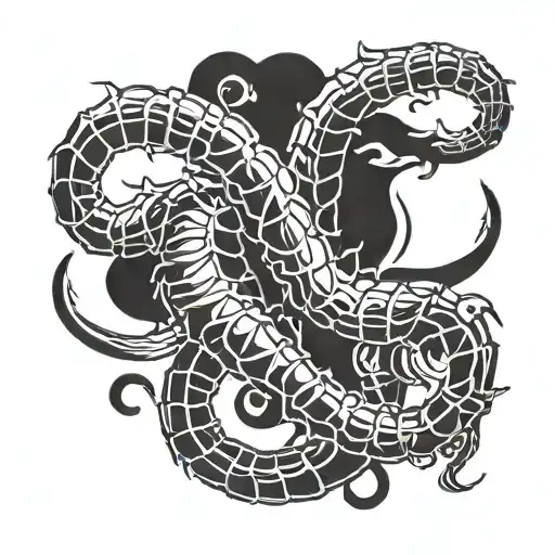 Scorpio Glyph Like M