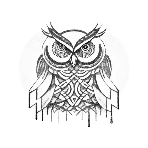 Owl Athena Ancient Greek