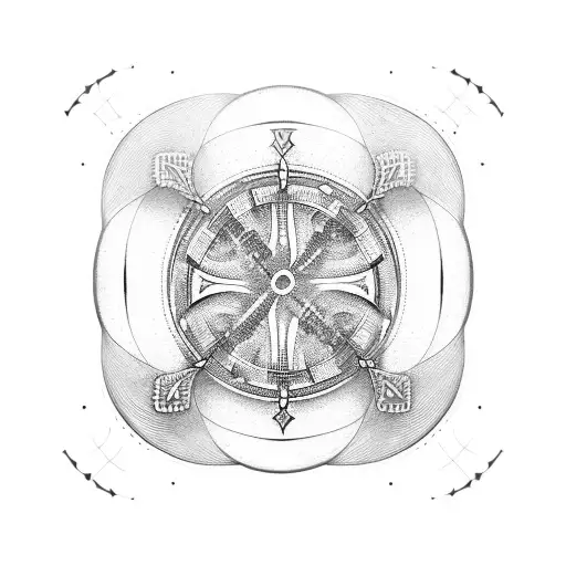 A Programmer's Code Forming The Shape Of A Guitar With Vegvisir In The Soundhole