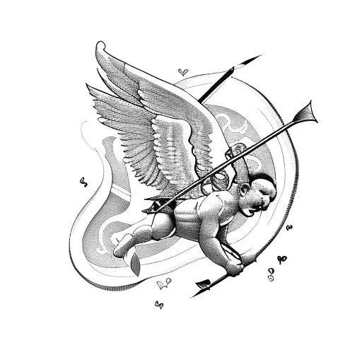 Cupid With Broken Arrow