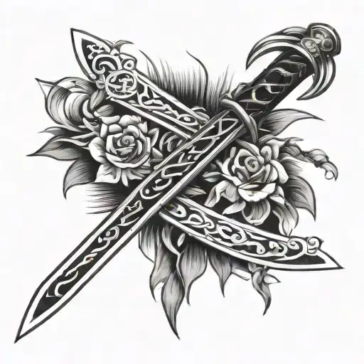 Katana Sword Fore Arm