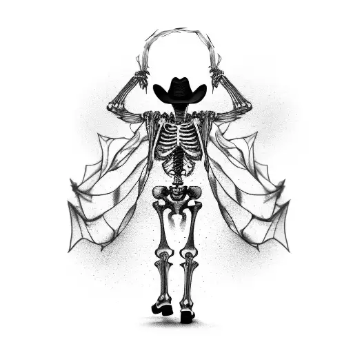 Skeleton Cowboy