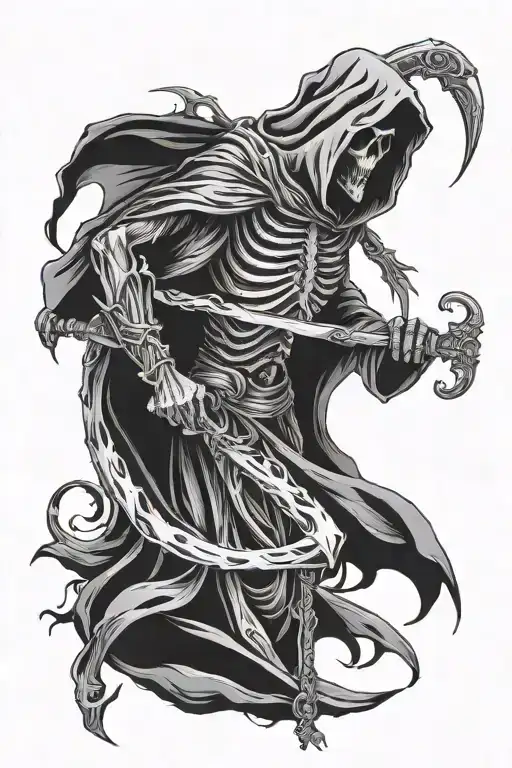 Grim Reaper Full Body