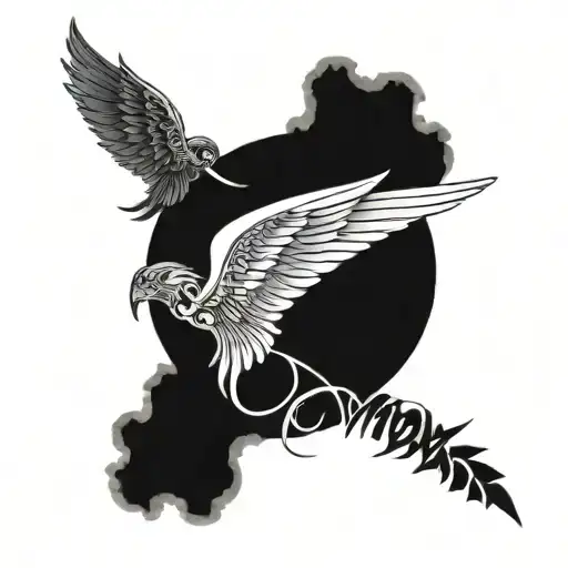 Name With Wing Attached