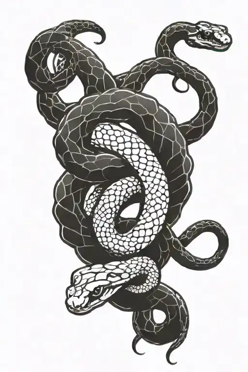 Snake Tattoo Design
