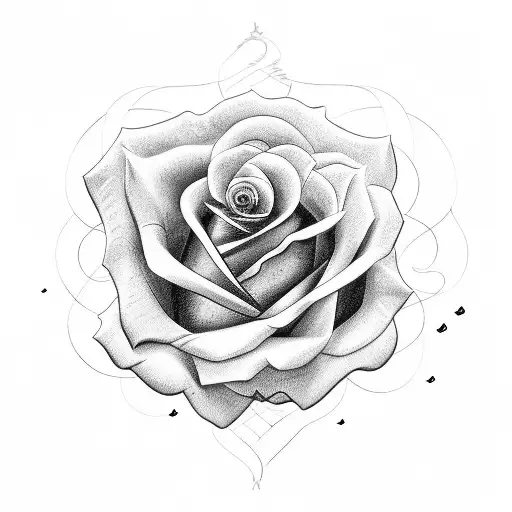 Rose With Text