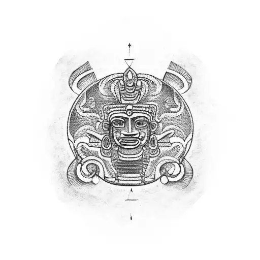 Ancient Mayan Symbols With A Twist